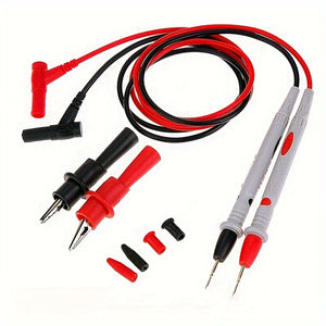 1 Set of Universal Digital Thin Tip Needle Multimeter Test Leads - 1000V 20A - Increase Your Testing Efficiency!