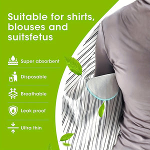 20/30/50pcs Underarm Sweat Pads, Washable Sweat Absorbing Guards, Dress Sweat Perspiration Pads Shield, Absorbent Deodorant Pad