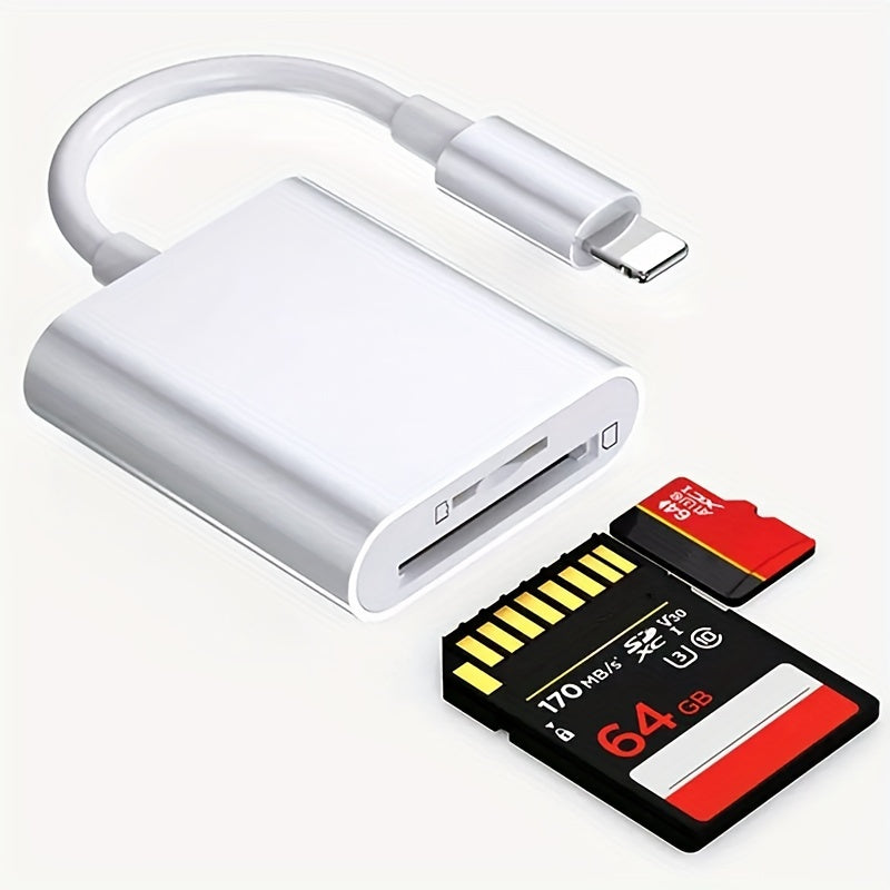 Boost Your iPhone & iPad Camera Performance with this Portable SD Card Reader - No App Required!