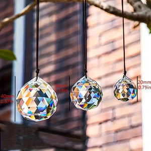 10pcs 0.8" Hanging Crystal Prism Sun Catcher Rainbow Pendants Maker For Home Living Room Bedroom Windows, Holiday Supplies Accessories For W