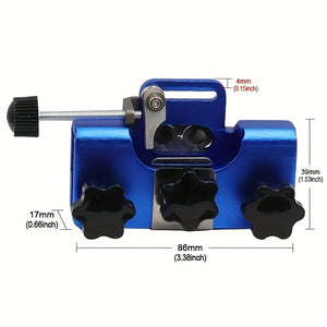 1pc Chainsaw Chain Sharpening Jig, Chainsaw Sharpener Kit, Suitable Chainsaw Grinder Tool For All Kinds Of Chain And Electric Saws