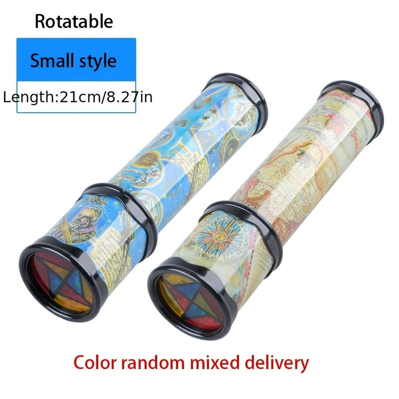 Bright And Colorful World Toys With Autism: Adjustable Kaleidoscope Puzzle Toy Halloween/Thanksgiving Day/Christmas gift