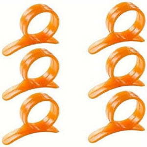 6pcs Creative Orange Peeler with Ring Handle - Easily Peel Oranges, Lemons, and Grapefruits - Kitchen Gadget for Effortless Fruit and Vegeta