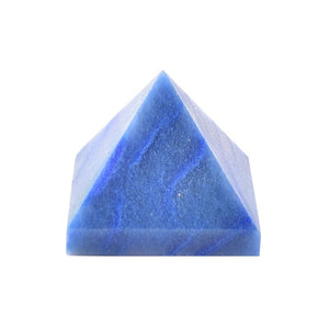 Natural Crystal Pyramid Quartz Blue Aventurine Healing Stone Chakra Reiki Meditation Crystal Point Home Decor Crafts Of Stone