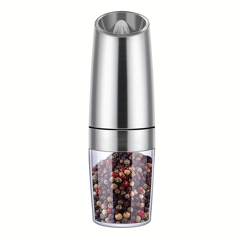 Electric Salt & Pepper Grinder Set with LED Lighting – Adjustable, One-Hand Operation, Modern Design, Ideal for Gifting (1/2pcs, AAA Battery