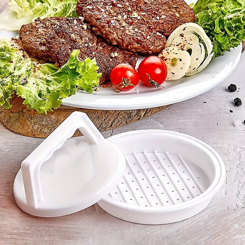 1pc Burger Press, Patty Press, Cheeseburger Press, Creative Burger Press, Non-Stick Hamburger Press, Patty Maker Mold For Meat Beef Cheese V