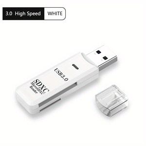 USB3.0, 2.0 Micro SD Card Reader, 5Gbps 2-in-1 SD Card Reader To USB Adapter, Suitable For SDXC, SDHC, MMC, RS-MMC, Micro SDXC, Wansurs Memo