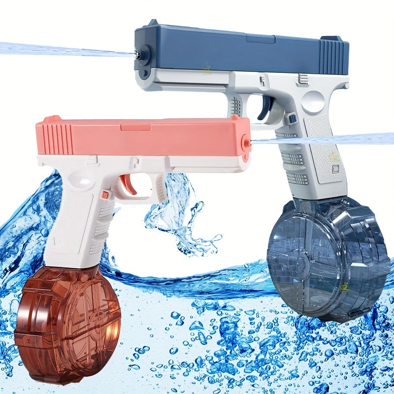 Rechargeable Battery-Powered Water Blaster with High-Capacity Tank – Durable, Portable Summer Fun with Extra Accessories Included