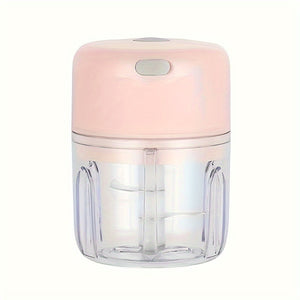 High-Speed USB Mini Food Chopper - Portable 20000 RPM Electric Garlic & Vegetable Grinder | 100/250ml | Rechargeable Lithium Battery