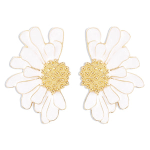 Flower Design Earrings Gift for families