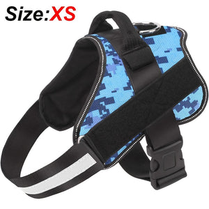 Reflective No-Pull Dog Harness with Breathable Design and Handle