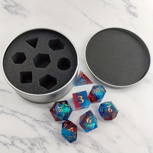 1pc Round Metal Dice Box, Silver Metal Dice Box, Suitable For Storing Dice, Collecting, Giving Gifts, Easy To Carry Metal Box, Tabletop Game