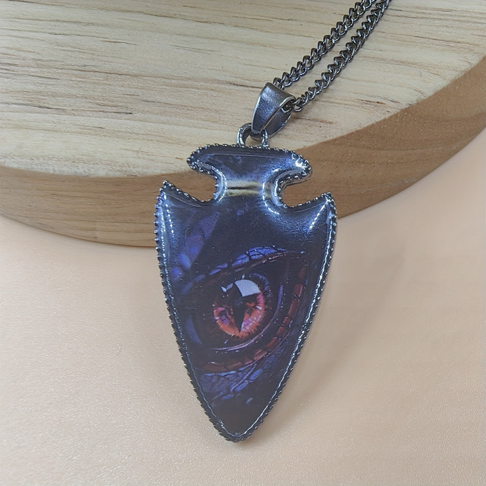 Dragon Eye Pendant Necklace Hip Hop Unisex Style Punk Necklace For Men Women Jewelry Gift