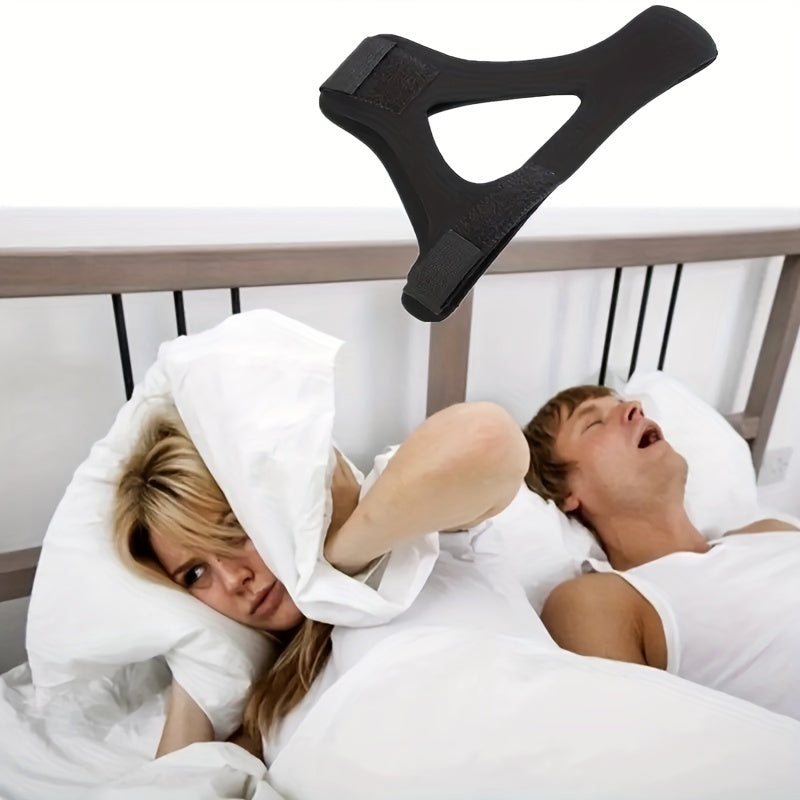 1pc Anti Snore Chin Strap, To Keep Mouth Closed Stopping Snore Chin Strap, Anti Snoring Devices For Women Men Better Sleep, Anti Snoring Bel