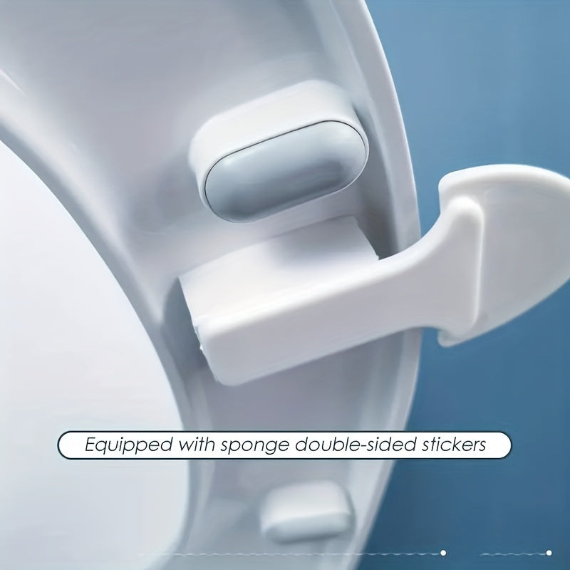 1/2pcs Sanitary Toilet Seat Lifter - Easy and Hygienic Bathroom Accessory for Home, Office, and Hotel Use