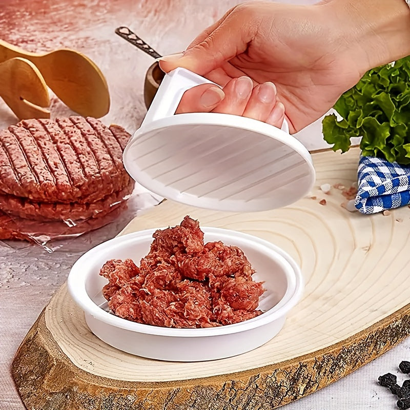 1pc Burger Press, Patty Press, Cheeseburger Press, Creative Burger Press, Non-Stick Hamburger Press, Patty Maker Mold For Meat Beef Cheese V