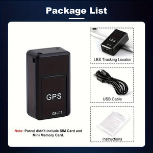 Compact Magnetic GPS Tracker – Versatile, Rechargeable, Real-Time Anti-Theft Vehicle Locator with Long-Lasting Battery