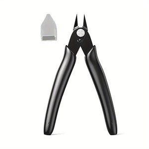 5-Inch Precision Wire Cutters & Zip Tie Cutters - Perfect for Jewelry Making, Electronics & Hobby Snips!