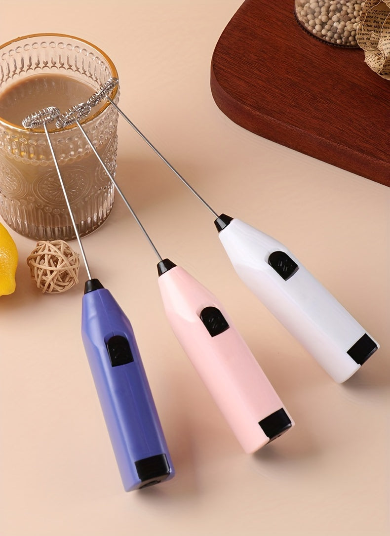 1pc, Electric Milk Frother, Electric Coffee Blender, Frother, Handheld Eggbeater, Foam Maker, Creative Electric Whisk, Electric Coffee Mixer