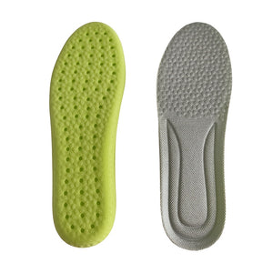 1 Pair Shock Absorption Comfortable Breathable Deodorant Insoles, Insoles For Sneakers Comfortable Plantar Fasciitis Insoles, Men's And Wome