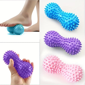 1pc Double Massage Ball For Deep Tissue Back Muscle Relaxation, Yoga Fitness Oot Massager For Plantar Fasciitis Therapy