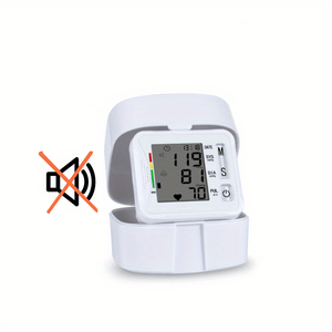 Compact Digital Wrist Blood Pressure Monitor - One-Touch, Irregular Heartbeat Indicator, Battery-Free Operation