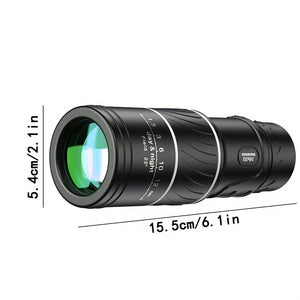 Portable Telescope 16x52 Military HD Professional Monocular Zoom Binoculars Night Hunting Optic Scope Big Vision Telescopio