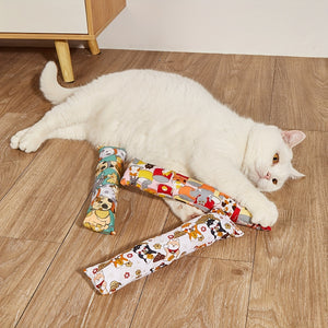 2pcs Pillow Cat Teaser Toys - Keep Your Cat Entertained And Stimulated!