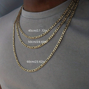 Hot Selling Men's Long Chain Necklace, Hip Hop Trendy Cool Handsome Sweater Chain Simple And Versatile Jewelry