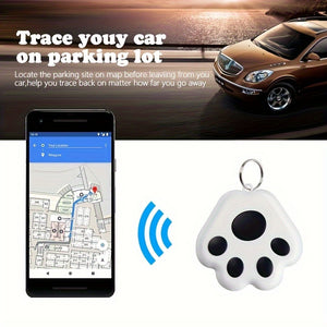 Smart Mini GPS Tracker Tag – Anti-Lost Alarm, Bluetooth 5.0 Key/Pet/Wallet Locator, Wi-Fi Enabled, App-Controlled for iOS/Android