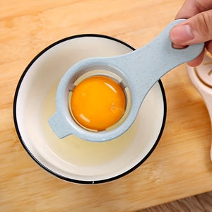 1pc, Premium Egg White Separator - Easily Separate Yolks and Whites, Durable Plastic Filter for Cooking and Baking, Must-Have Kitchen Gadget