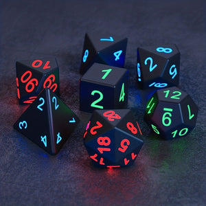 7pcs Per Set Board Game Dice Pixels The Rechargeable Electronic LED Dice