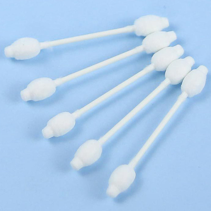 55pcs Pet Safety Cotton Swabs For Dogs & Cats, Pet Cotton Sticks For Dog Ears Cleaning