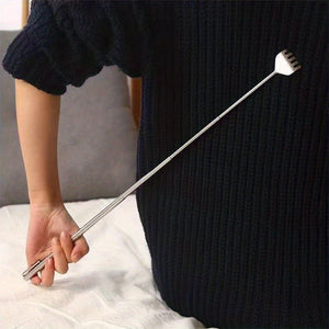 Adjustable Back Scratcher Stainless Steel Back Massage Telescopic Anti  Claw Massager Massage Tools For Elders Health Care