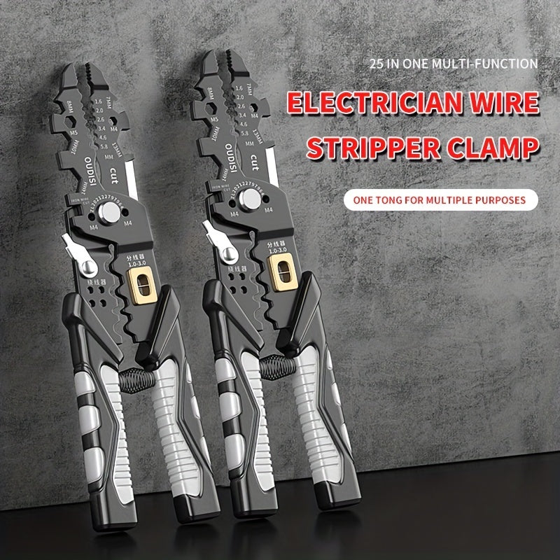 Upgrade Your Toolbox With This Multifunctional Electrician Crimping & Wire Stripping Pliers!