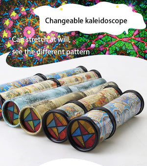 Bright And Colorful World Toys With Autism: Adjustable Kaleidoscope Puzzle Toy Halloween/Thanksgiving Day/Christmas gift