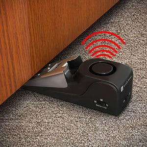 Secure Your Home or Apartment Anywhere with This Portable Door Stop Alarm!