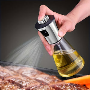 Durable 304 Stainless Steel Oil Sprayer - Fine Mist for Healthier Cooking & BBQ, Leak-Proof, Easy to Clean