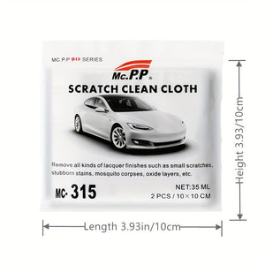 Restore Your Car's Paint Job Instantly with Nano Magic Car Scratch Remover Cloth!