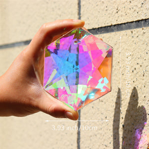 1pc Crystal Pendant Sun Catcher Glass Prism Hanging For Home Decoration Wedding Party Decoration