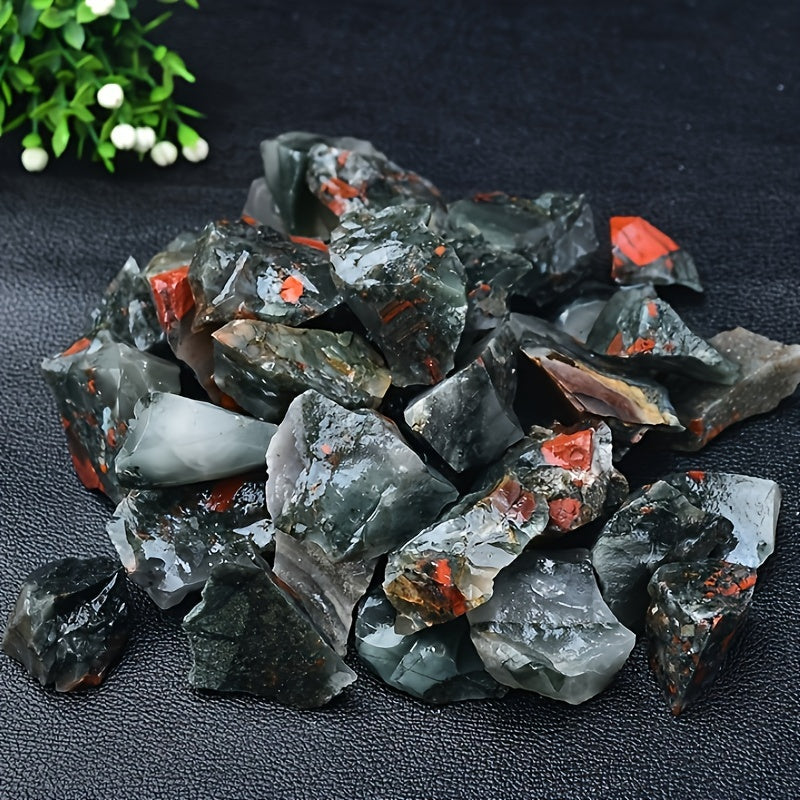 Natural Rough African Blood Stone, African Blood Stone Aromatherapy Diffuser Stone, Christmas Gifts, Raw Stone Healing Crystal Stone Home De