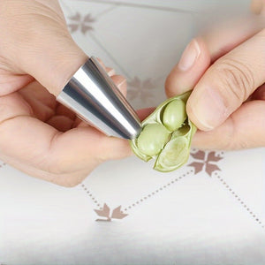 4pcs Stainless Steel Finger Protector for Vegetable Picking, Garlic Peeling, and Edamame Pinching