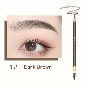 Precision Waterproof Eyebrow Pencil: Long-Lasting, All-Skin Smudge-Proof Sculptor for Flawless Brows