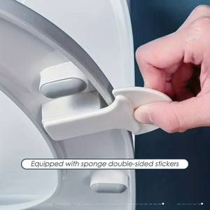 1/2pcs Sanitary Toilet Seat Lifter - Easy and Hygienic Bathroom Accessory for Home, Office, and Hotel Use