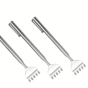 Adjustable Back Scratcher Stainless Steel Back Massage Telescopic Anti  Claw Massager Massage Tools For Elders Health Care