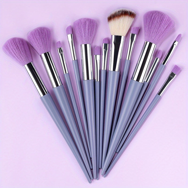 Makeup Brush Set Soft Fluffy Professiona Cosmetic Foundation Powder Eyeshadow Kabuki Blending Make Up Brush Beauty Tool Makeup Sponge Storag