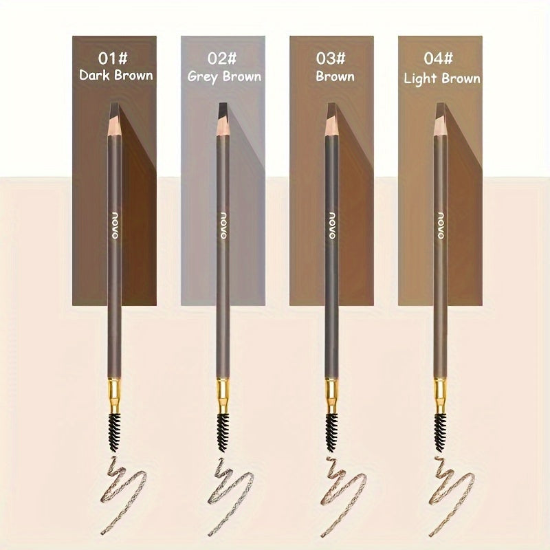 Precision Waterproof Eyebrow Pencil: Long-Lasting, All-Skin Smudge-Proof Sculptor for Flawless Brows