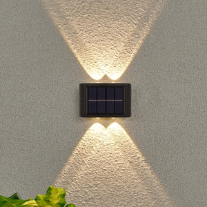 Brighten Up Your Outdoor Space With 2pcs Solar Up & Down Wall Lights!