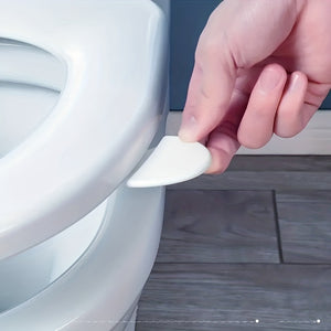 1/2pcs Sanitary Toilet Seat Lifter - Easy and Hygienic Bathroom Accessory for Home, Office, and Hotel Use