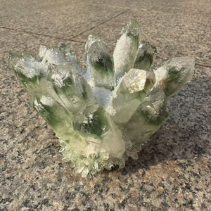 Rare Green Quartz Clusters Green Quartz Crystal Cluster Crystal Gift Crystal Healing Crystal Reiki Crystal Decorations